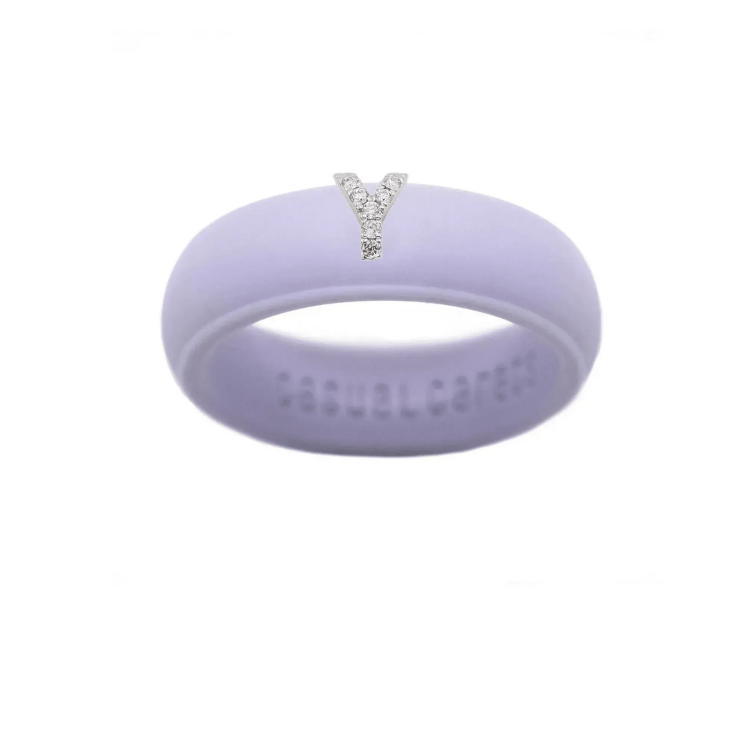 “Y” Diamond Initial - Size 4