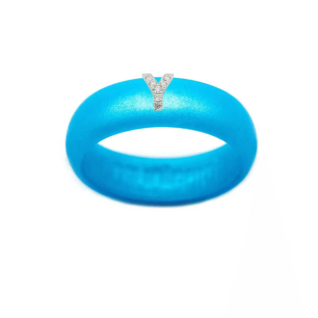 “Y” Diamond Initial - Size 4