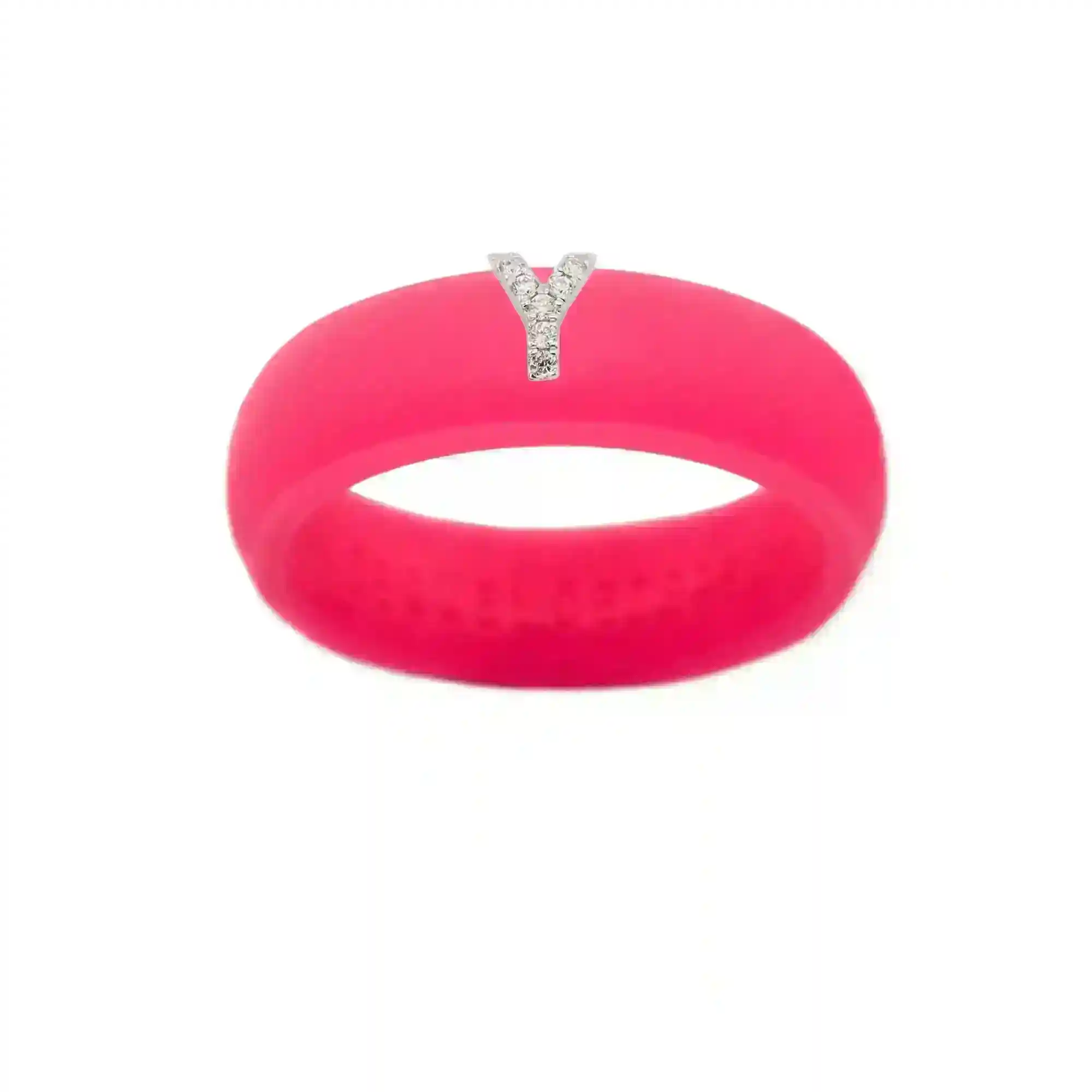“Y” Diamond Initial - Size 9