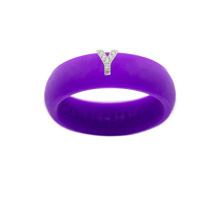 “Y” Diamond Initial - Size 4