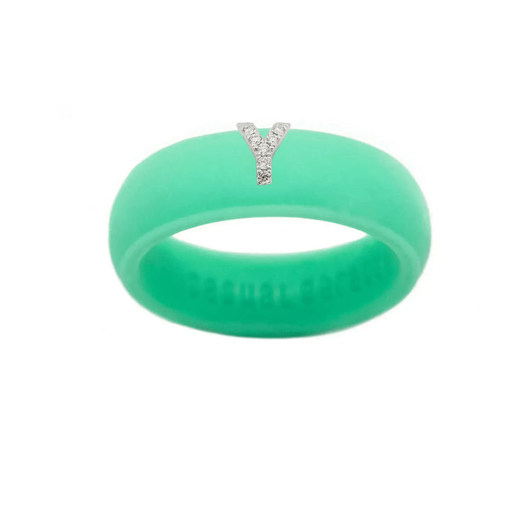 “Y” Diamond Initial - Size 4