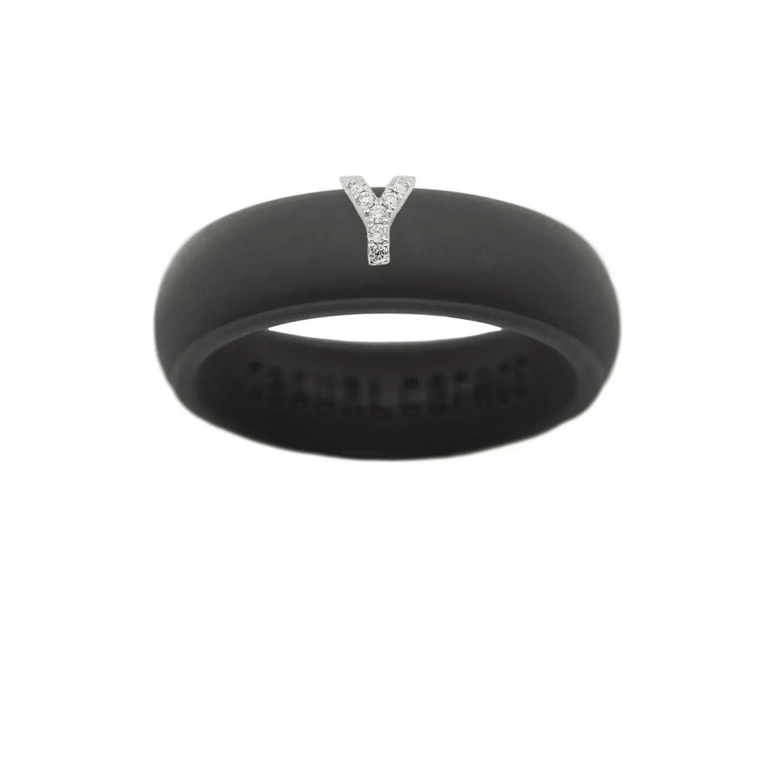 “Y” Diamond Initial - Size 4
