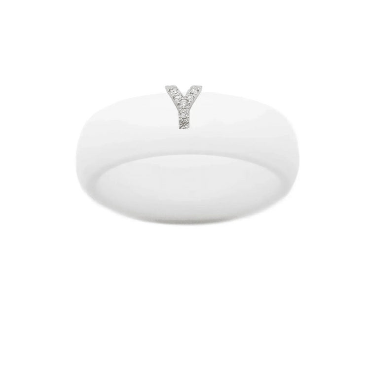 “Y” Diamond Initial - Size 4