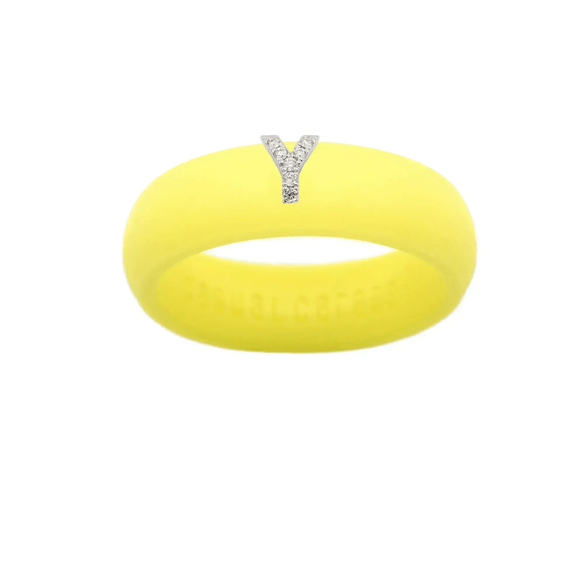 “Y” Diamond Initial - Size 4