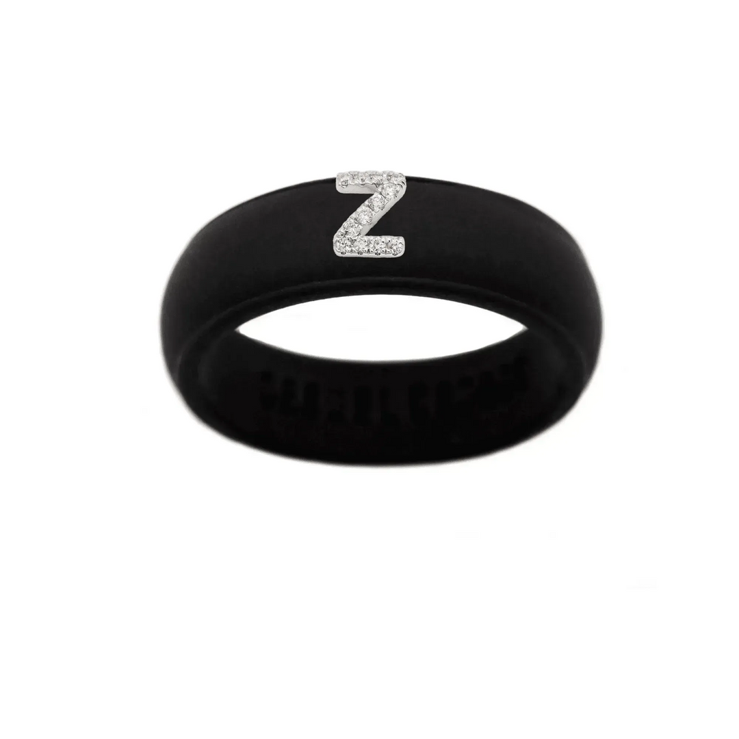 “Z” Diamond Initial - Size 7