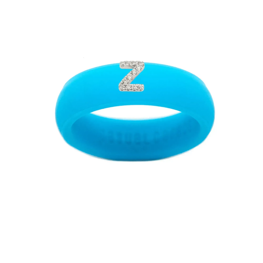 “Z” Diamond Initial - Size 7