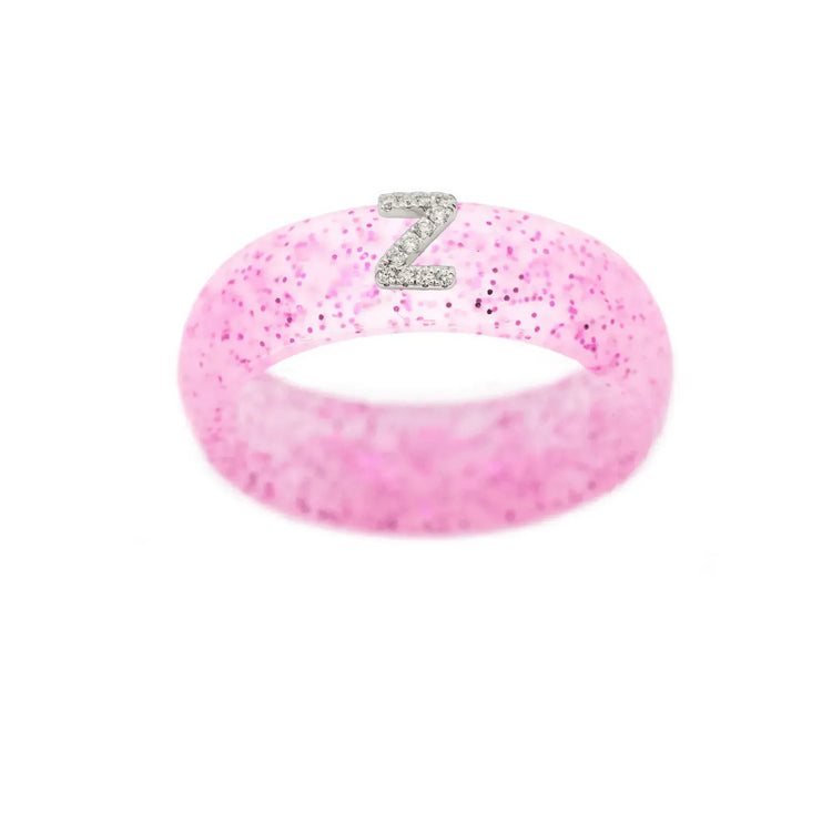 “Z” Diamond Initial - Size 7