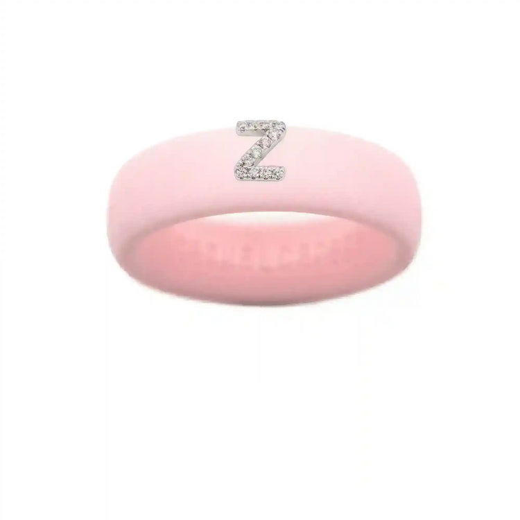 “Z” Diamond Initial - Size 9