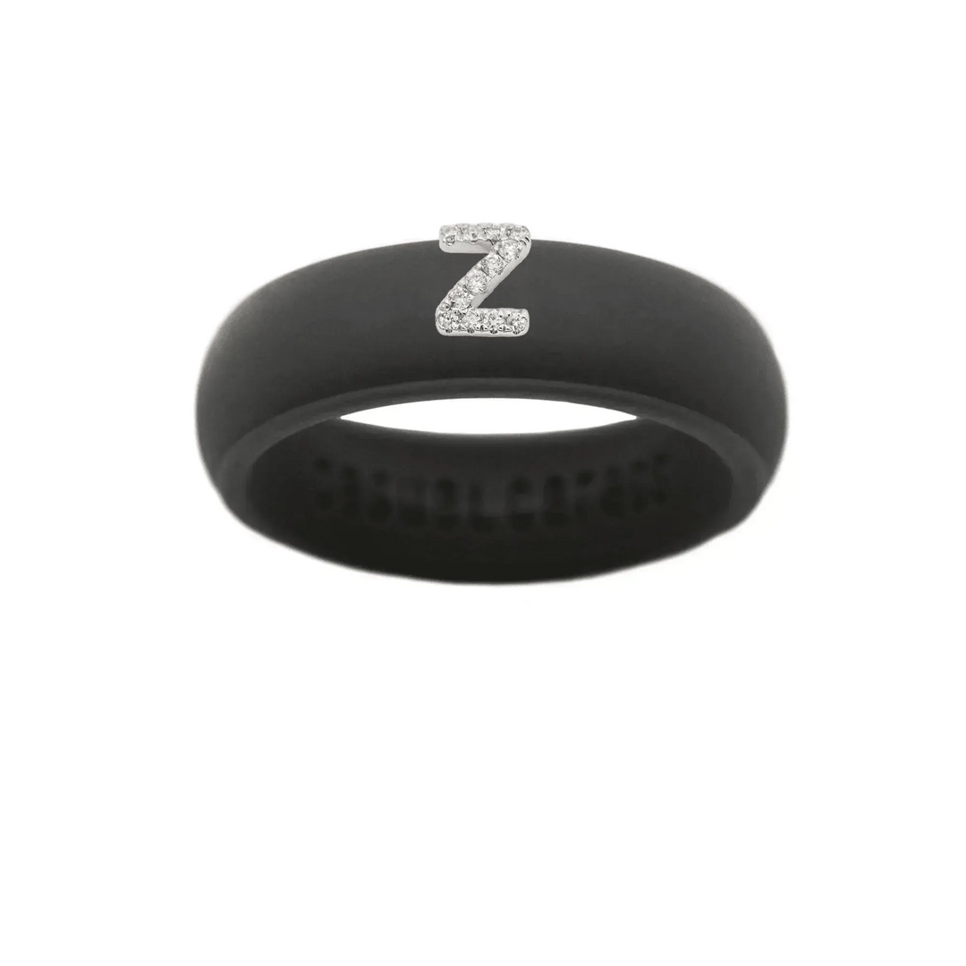 “Z” Diamond Initial - Size 7
