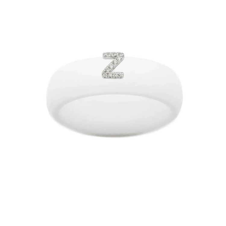 “Z” Diamond Initial - Size 7