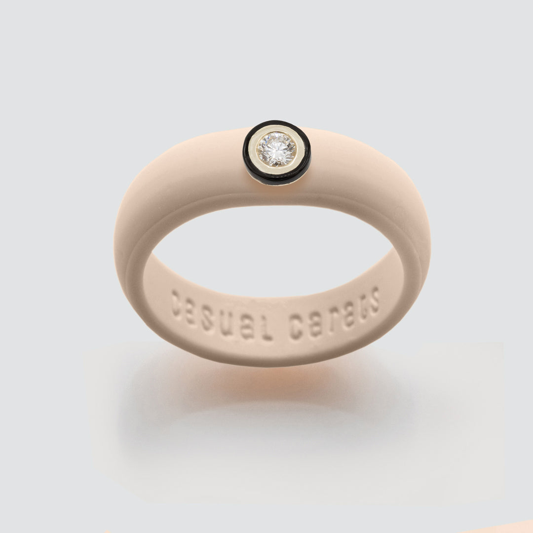 14K Black Ceramic Bezel