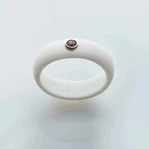 June - Alexandrite (Natural) Silicone Ring