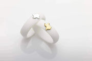 Sterling Silver Texas Silicone Ring
