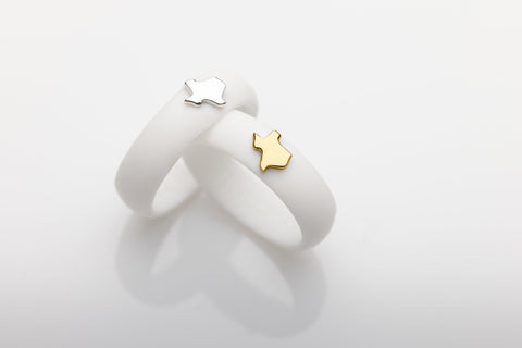 Stars of Texas Ring in Sterling Silver