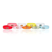Green Oval Sapphire Silicone Ring