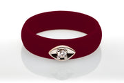 Evil Eye with Diamond Silicone Ring